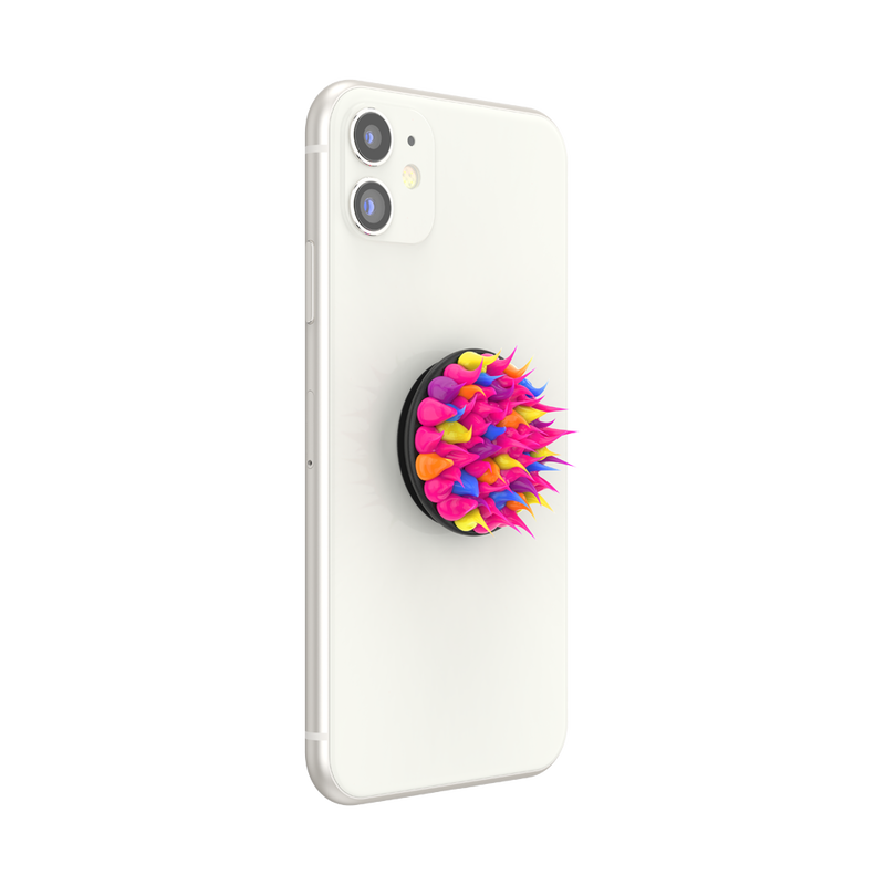 Spiky Pink Acid — Adhesive PopGrip image number 7